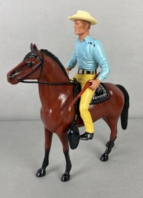 Hartland Molded The Rifleman and Horse Figures