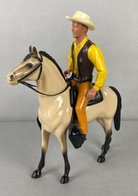 Hartland Molded Matt Dillon and Horse Figures