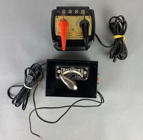 Group of 2 Model Train Transformers