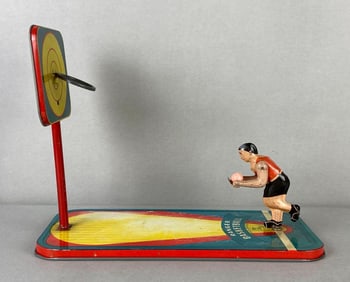 Ranger Steel Products Co. Ranger Basketball Tin Litho Toy