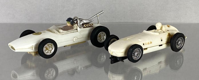 Group of 2 F1 Racing Slot Cars