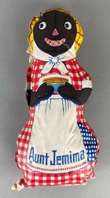Vinyl Aunt Jemima Cloth-Filled Black Americana Doll