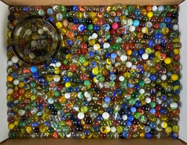Large Group of Marbles and More