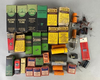 Group of Radio Tubes and More
