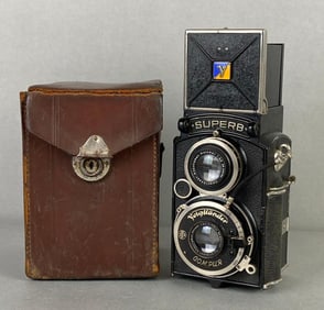 Vintage Voightlander Superb Compur Film Camera