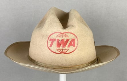 TWA Wool Advertising Cowboy Hat