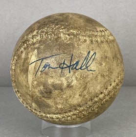 Tom Haller Signed Baseball