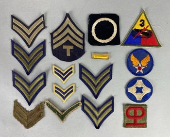 Group of US Military Patches