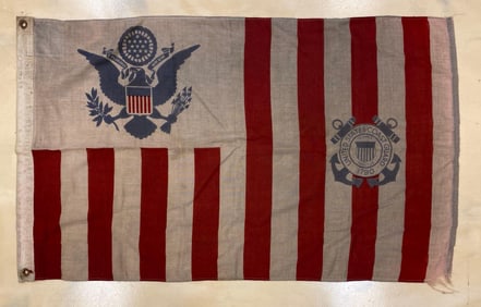 US Coast Guard Ensign Flag