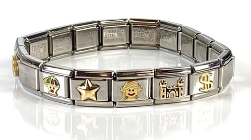 Nomination Stainless Steel Composable Bracelet