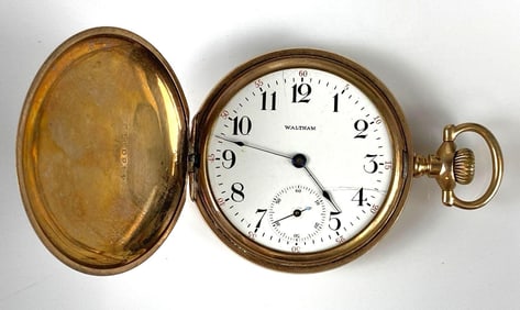 Waltham A.W.W. Co. 15 Jewel Hunter-Case Pocket Watch