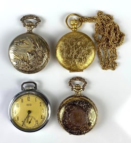 Group of Pocket Watches and More
