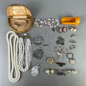 Group of Costume Jewelry and More