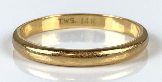 14K Gold Band