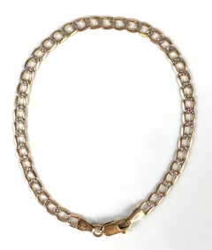10K Gold Italian Link Bracelet