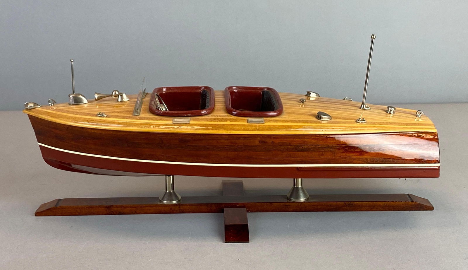 Chris-Craft Runabout American Speedboat Wood Model (1 of 6)
