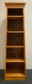 5 Shelf Oak Bookcase