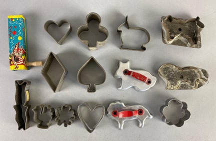 Group of Cookie Cutters and More