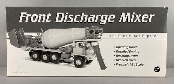 First Gear Front Discharge Die-Cast Mixer