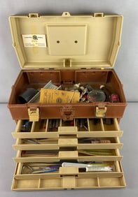 Tool Box of Assorted Train Tools
