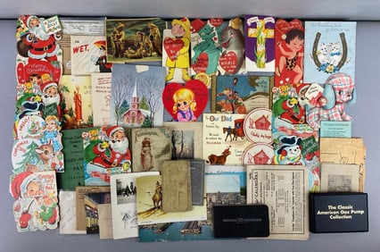 Group of Holiday Cards and More