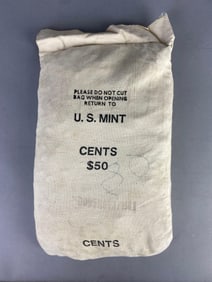 $50 of 1980-1981 US Pennies in US Mint Bag