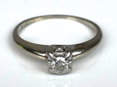 14K Gold Diamond Ring