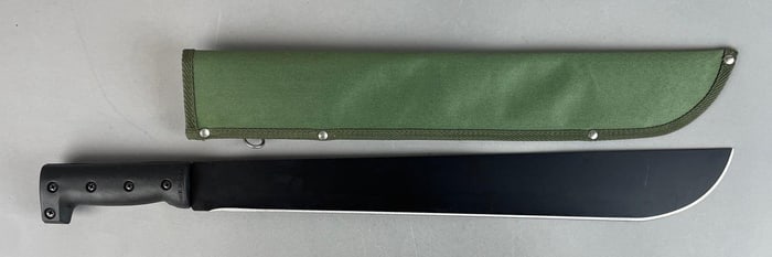 Machete with Canvas Sheath