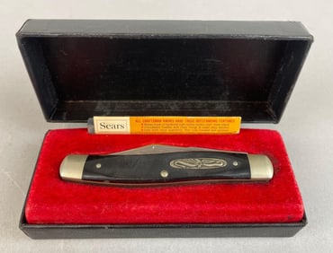 Vintage Craftsman 9500 Etched Folding Knife