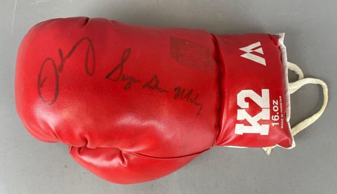 Sugar Shane Mosley Signed K2 Boxing Glove