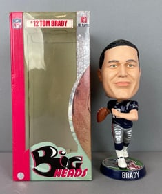 Forever Collectibles Big Heads Tom Brady Bobblehead