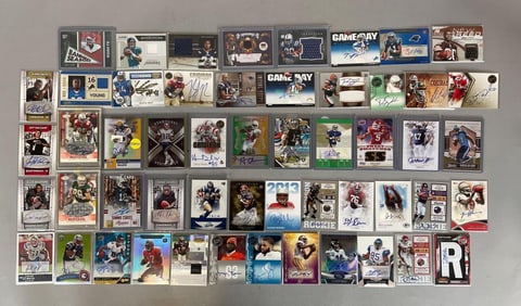 Group of NFL Signature, Jersey Cards and More