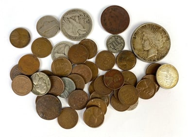 Group of Assorted US Coins