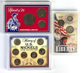 Group of 3 US Coin Sets