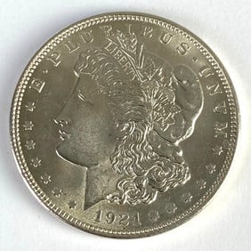 1921 US Morgan Silver Dollar Coin