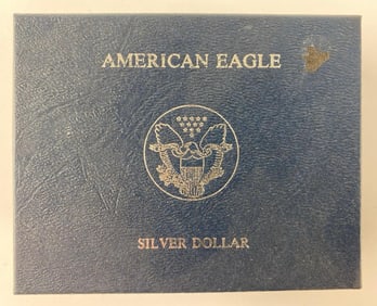 US Mint 1988 American Eagle 1 oz 999.9 Fine Silver Dollar