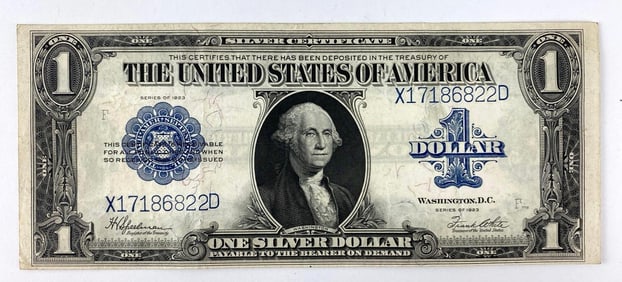 1923 US $1 Silver Certificate