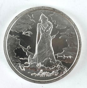 Death Dealer Frank Frazetta 2 Oz .999 Silver Round