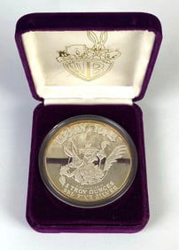 Warner Bothers Wil E Coyote .999 Fine Silver 5 Troy Oz Round