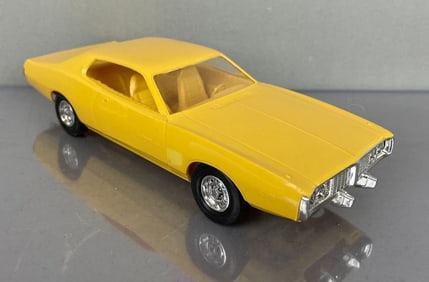 1974 Dodge Charger Yellow Dealership Promo Car