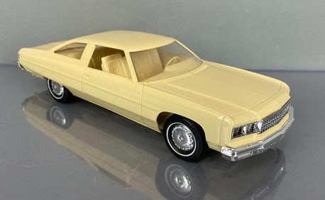 1976 Chevy Caprice Pale Yellow Dealership Promo Car