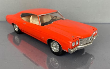 1970 Chevy Chevelle Orange Dealership Promo Car