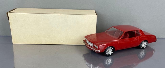 1980 Chevy Monte Carlo Cinnabar Dealership Promo Car