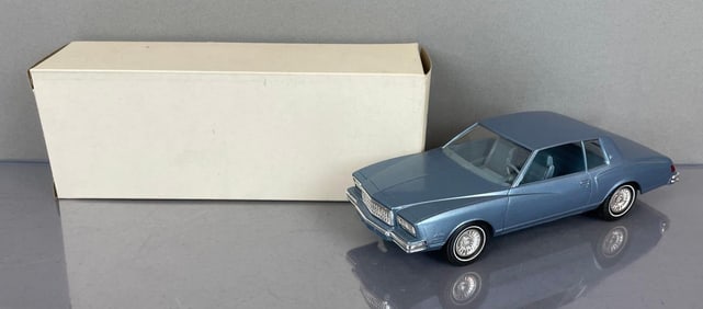 1980 Chevy Monte Carlo Blue Metallic Dealership Promo Car