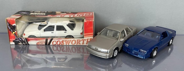 Group of Late 1980s Dealership Promo Cars