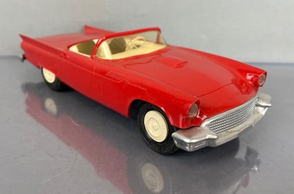 AMT 1957 Ford Thunderbird Convertible Friction Dealership Promo Car