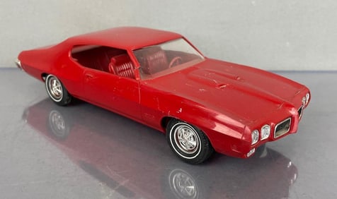 1970 Pontiac GTO Red Dealership Promo Car