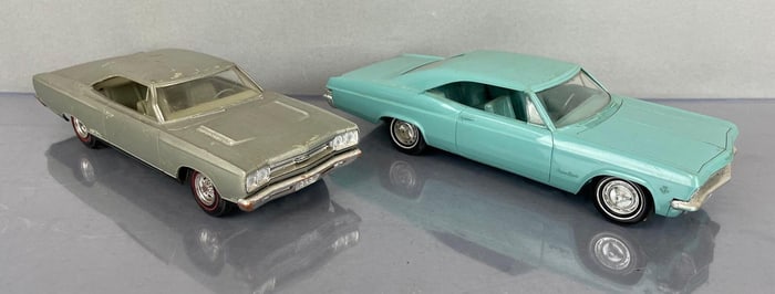 Group of 2 1960s Dealership Promo Cars