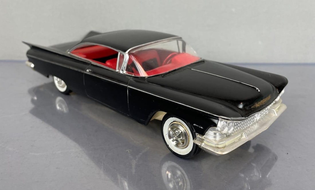 1959 Buick Invicta Dealership Promo Car: Repainted trim, black red and black interior, coaster