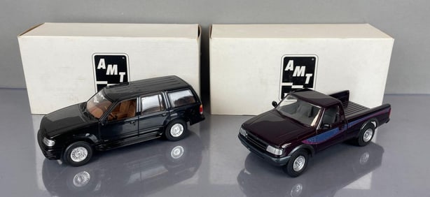 Group of 2 AMT Ertl 1990s Ford Promo Vehicles